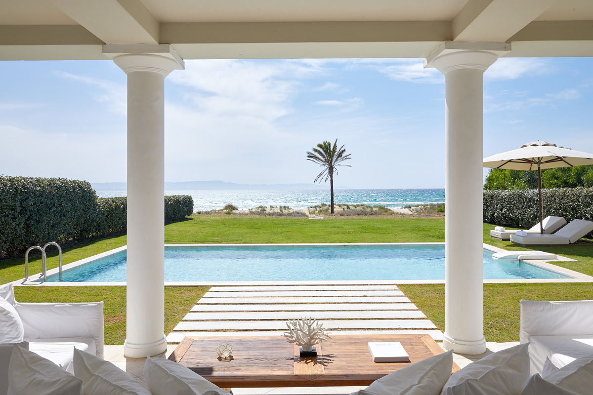Grecotel Mandola Rosa, villa , private pool, veranda with sea view