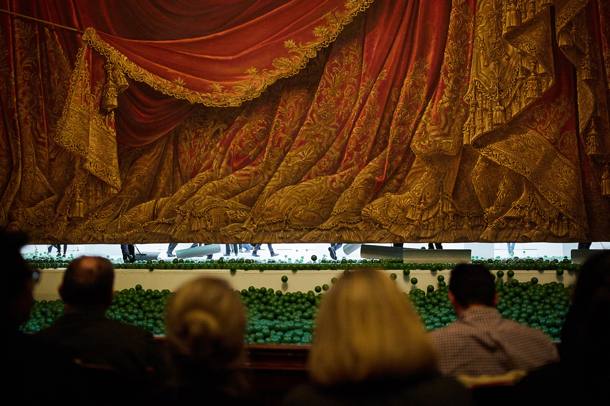 opera Garnier Paris, curtain