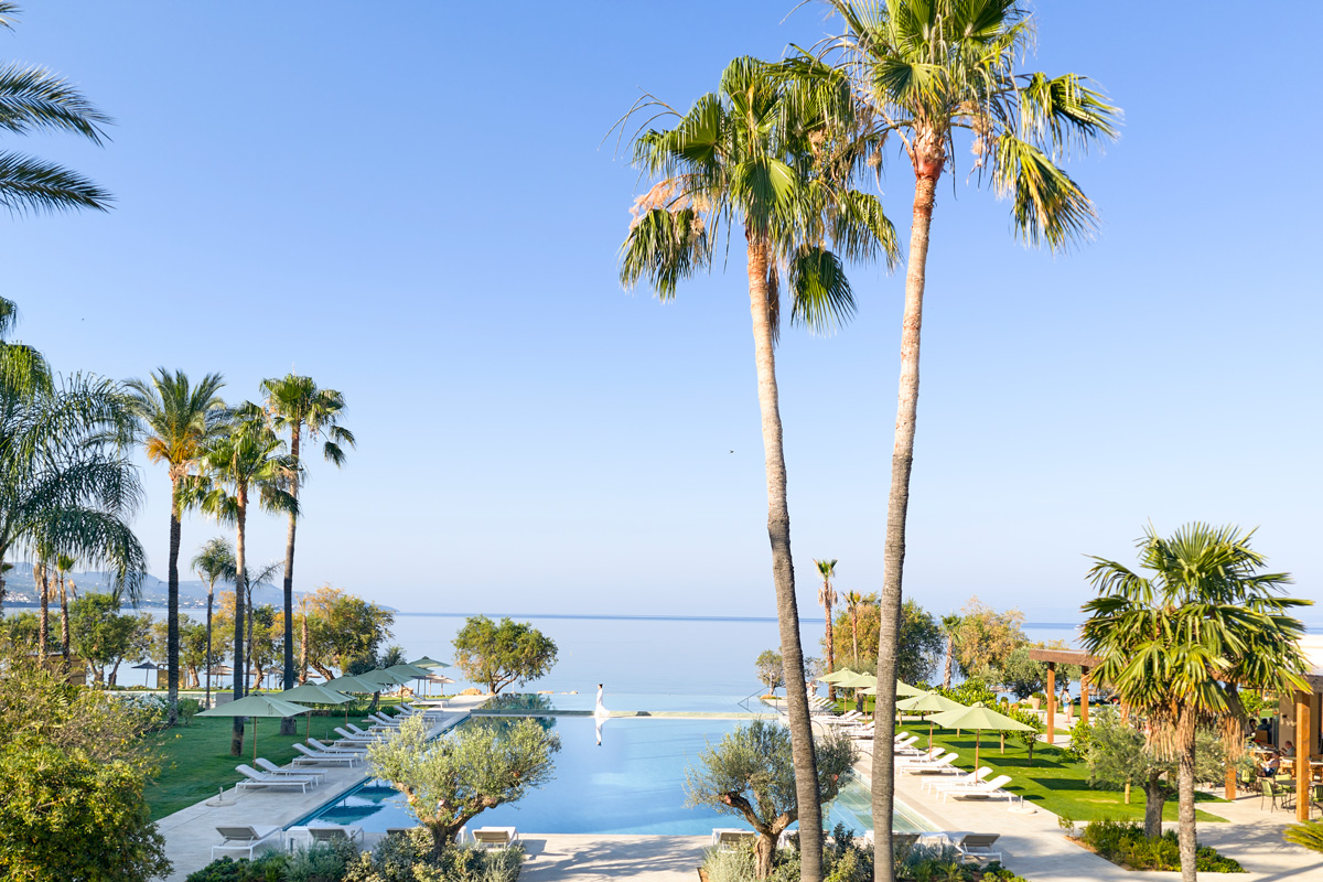 aerial view of Grecotel Philoxenia