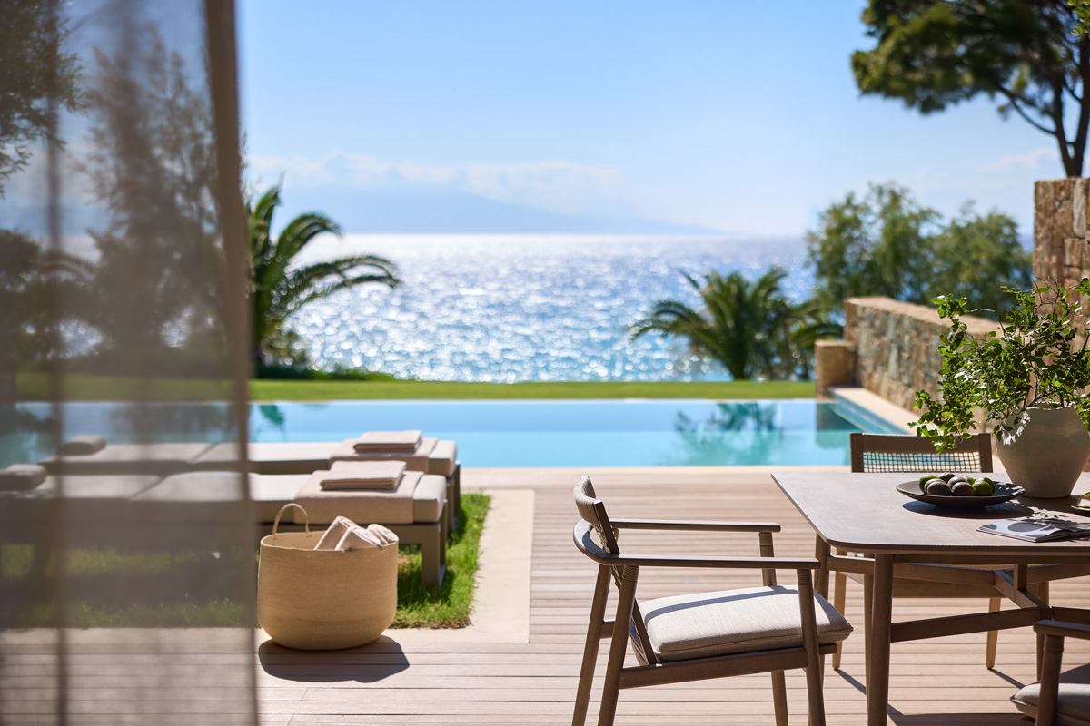 veranda at Sani Club