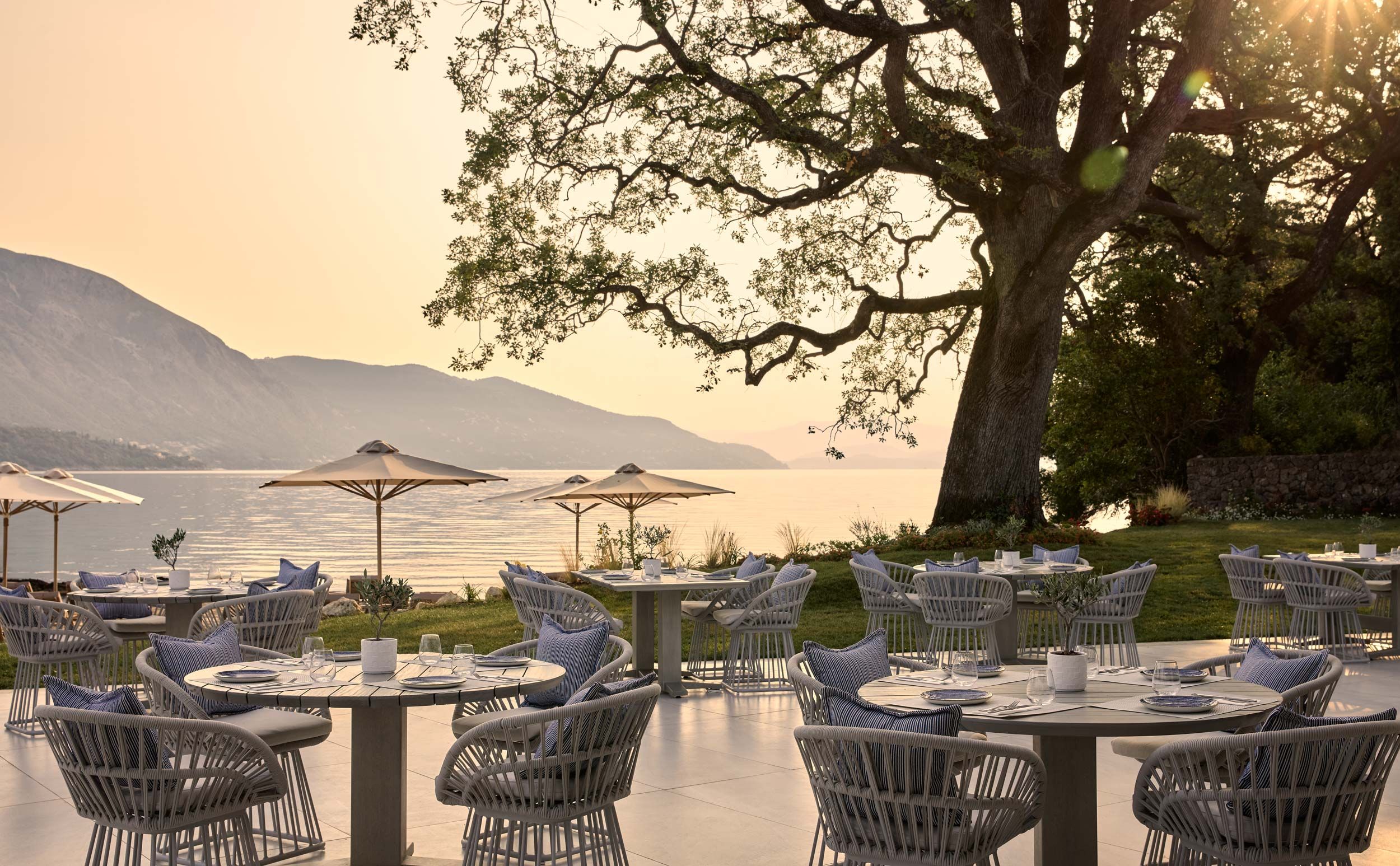 Ikos Odisia, Restaurant ouzo