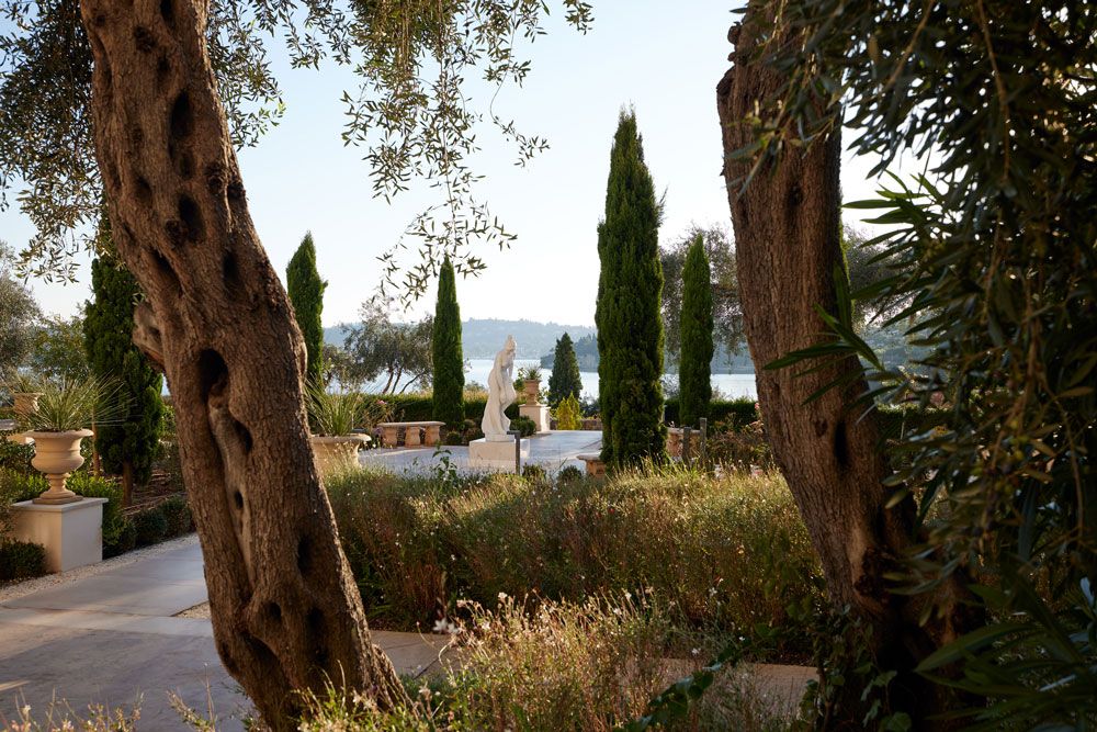 Grecotel Corfu Imperial, entrance, garden 