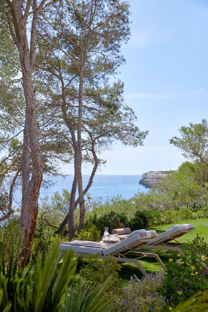 Ikos Porto Petro garden sunbeds