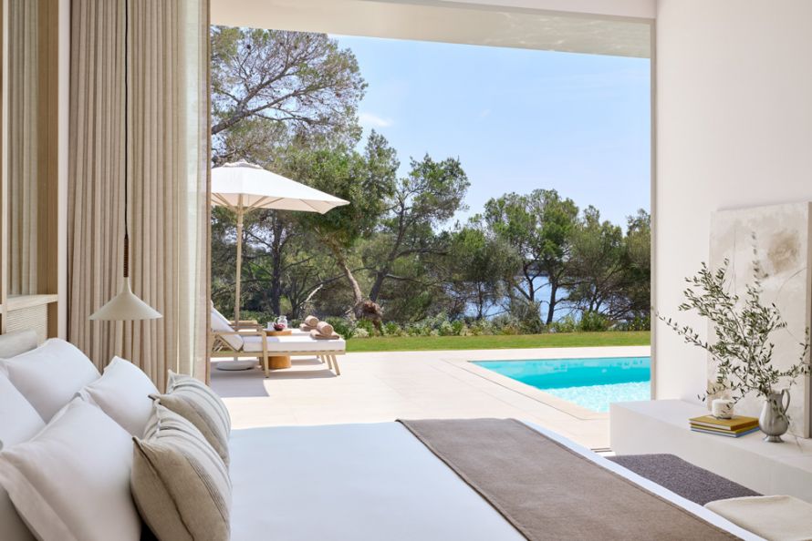 Ikos Porto Petro, bungalow, pool, seaview