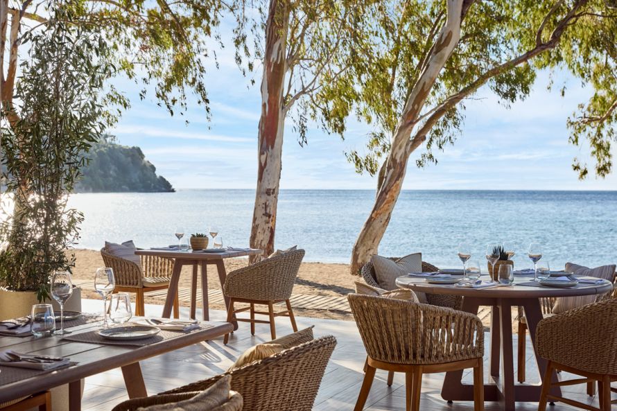 Ikos Odisia, Fresco, Italian Restaurant