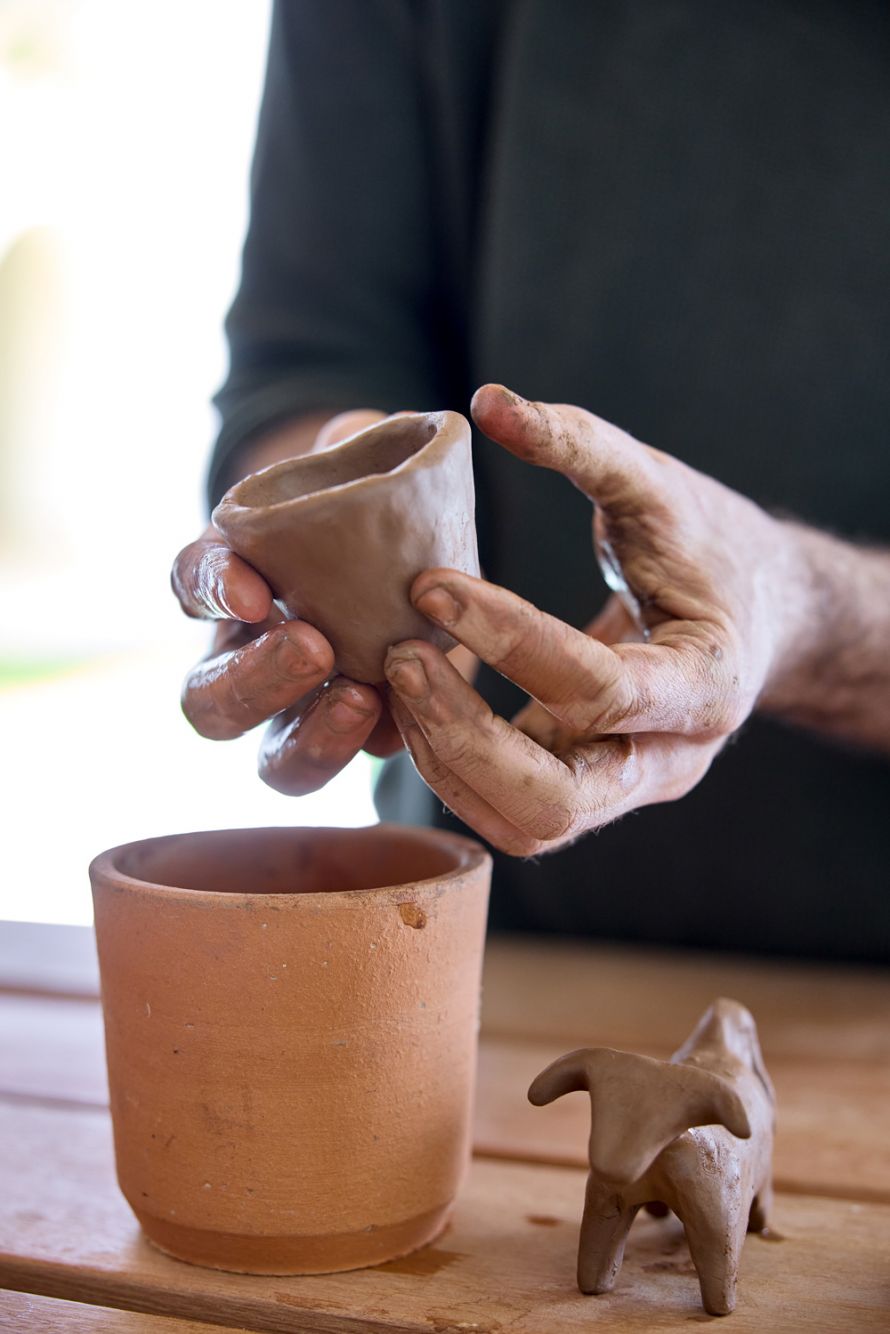 pottery at Amirandes Crete