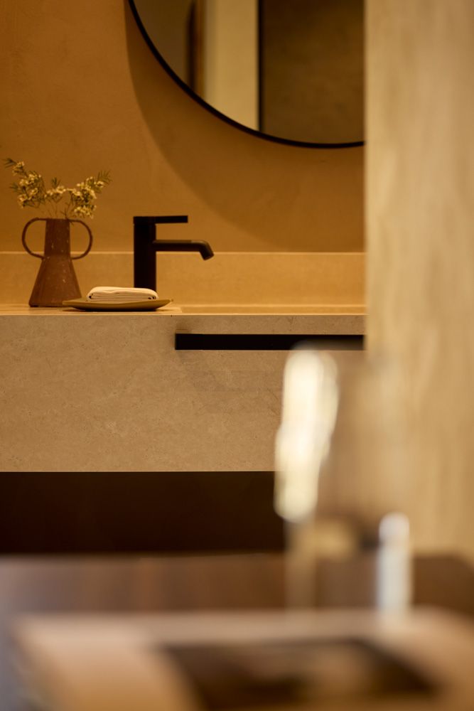 bathroom at Alkyna Corfu, detail