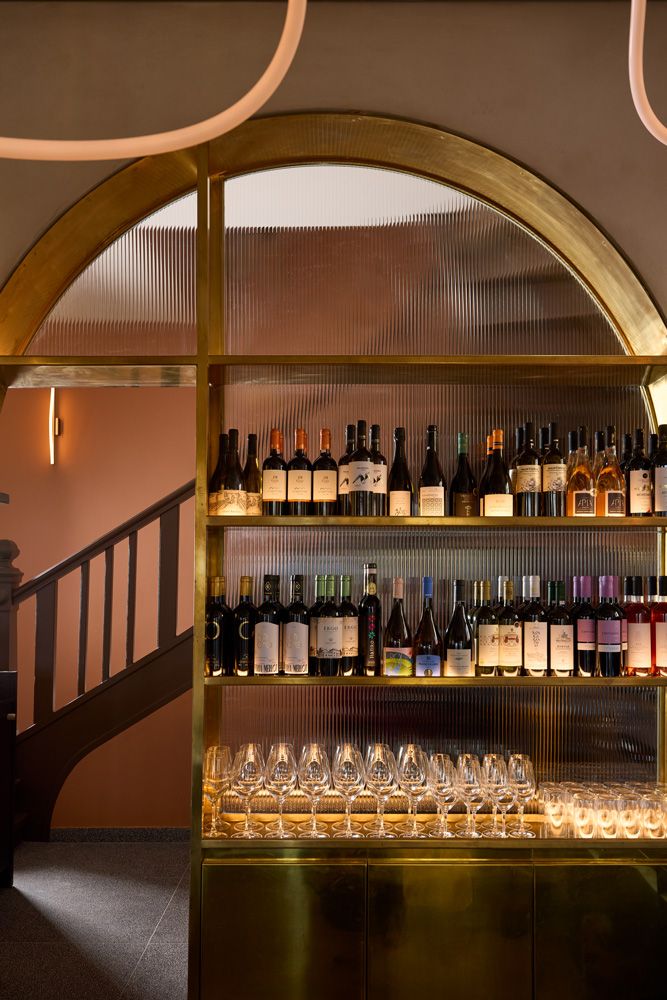 Bar detail and entrance of The Calliston, Corfu