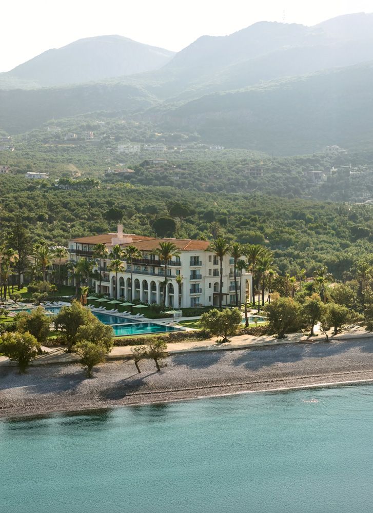 general aerial view of Grecotel philoxenia