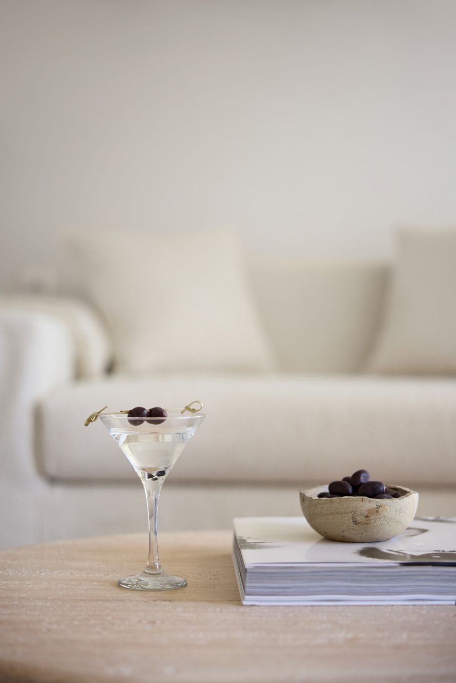 suite at Grecotel Philoxenia, living room, detail