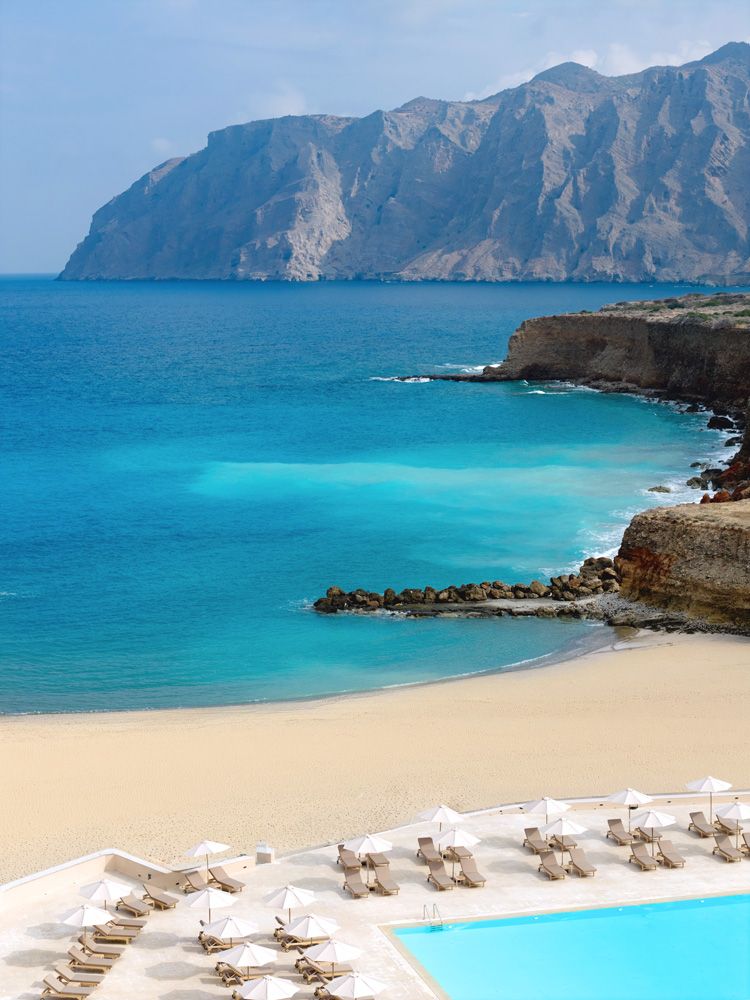aerial shot of the main pool Rocrita Crete