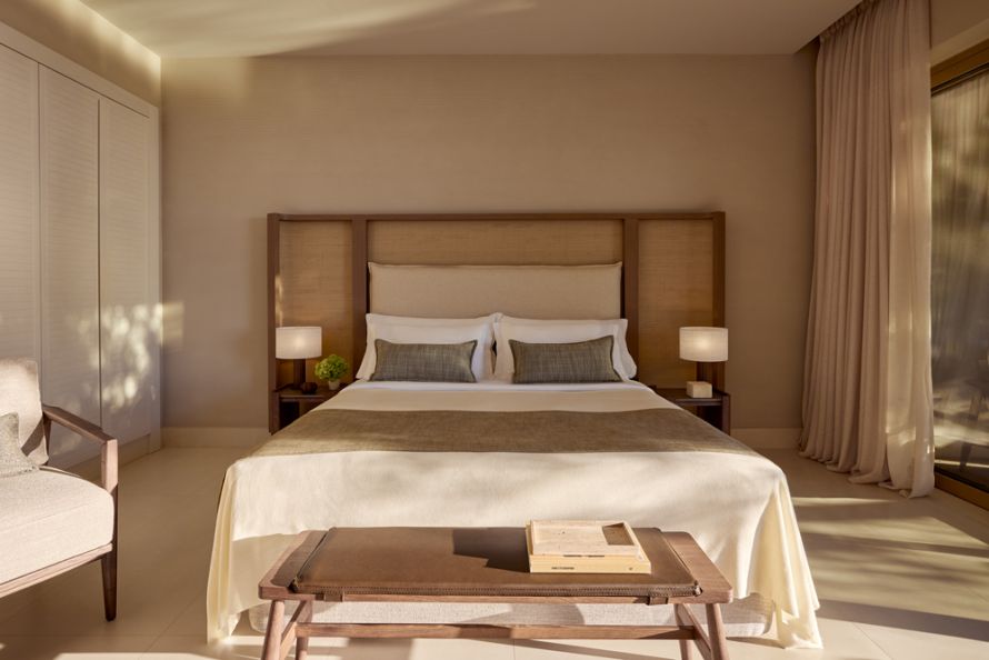 suite at Sani Club, bedroom