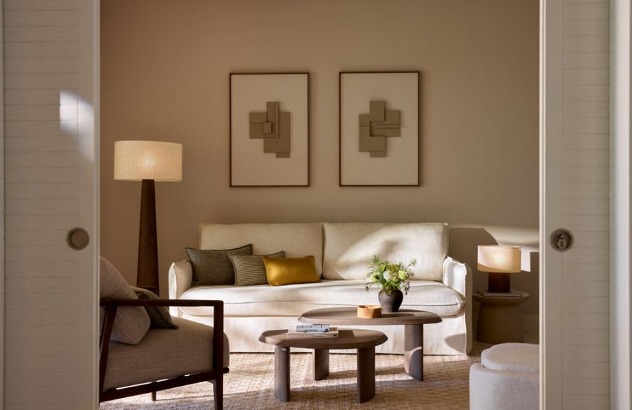 suite at Sani Club, living room