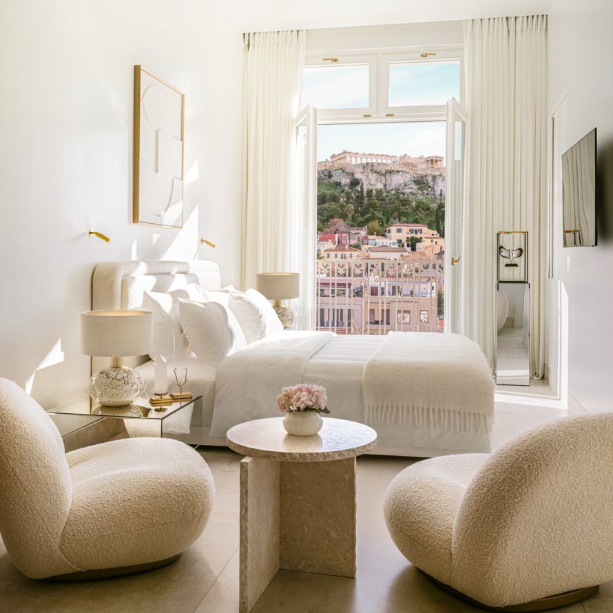 The Dolli suite with view to the Acropolis Athens